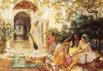 unknow artist Arab or Arabic people and life. Orientalism oil paintings  336 Germany oil painting art